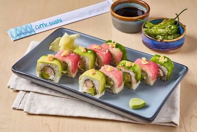 Sushi Red Dragon - Atún, Chipotle y Tempura Crunch