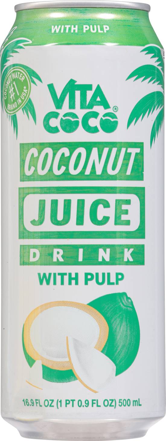 Vita Coco Juice Drink With Pulp (16.9 fl oz) (coconut )