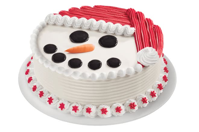Snowman Cake