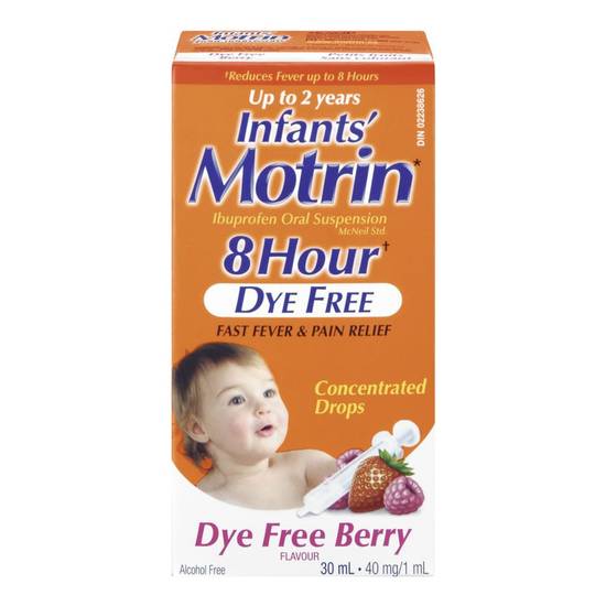 Motrin Infant Drops, Dye Free (30 ml)