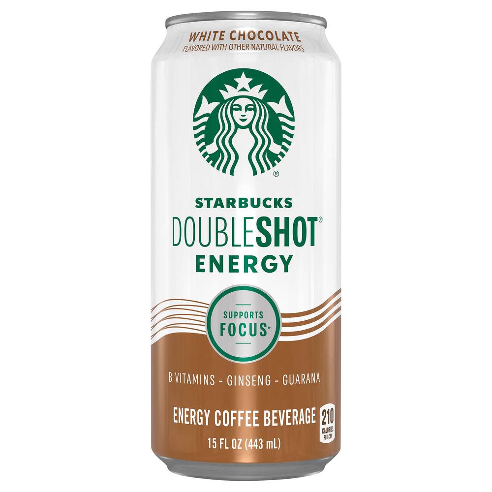 Starbucks Doubleshot Energy Coffee Beverage (15 fl oz) (white chocolate)