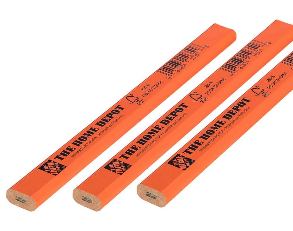 The Home Depot Oversized Carpenter Pencil