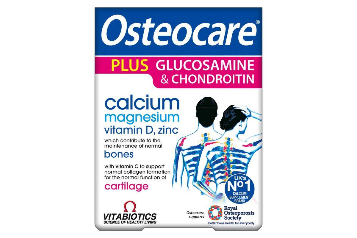 Vitabiotics Osteocare Glucosamine & Chondroitin Tablets - 60