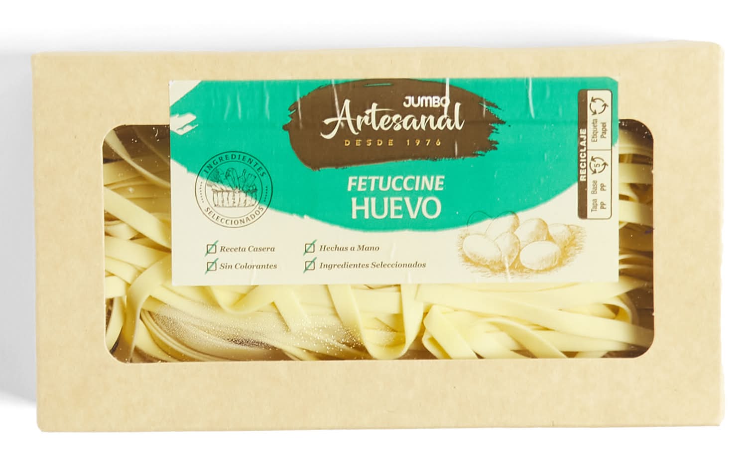 Jumbo · Fettuccine al huevo (500 g)