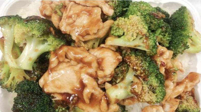 C1.Chicken w.Broccoli Combo-C1.芥兰鸡