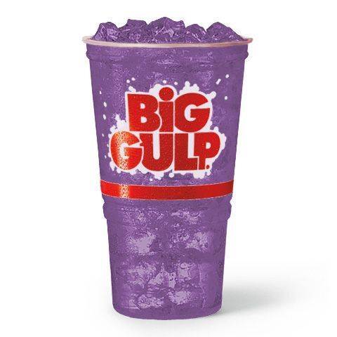 7/11 Big Gulp Mnt Dew Pitch Black 30oz