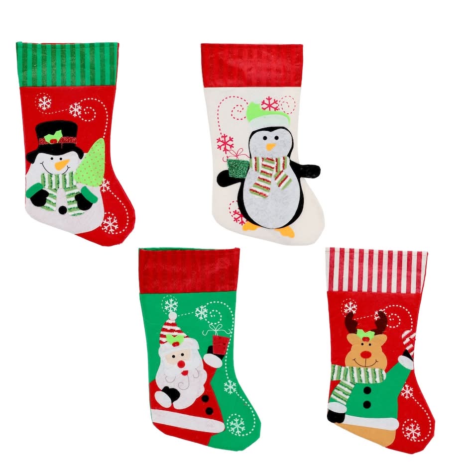 Christmas House Character Stocking, 1-ct.