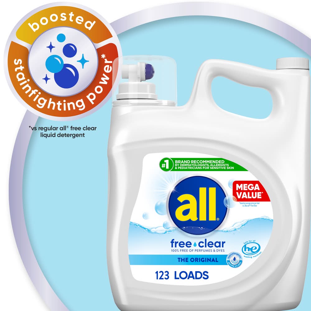 All 103 Loads Liquid Laundry Detergent (184.5 fl oz)