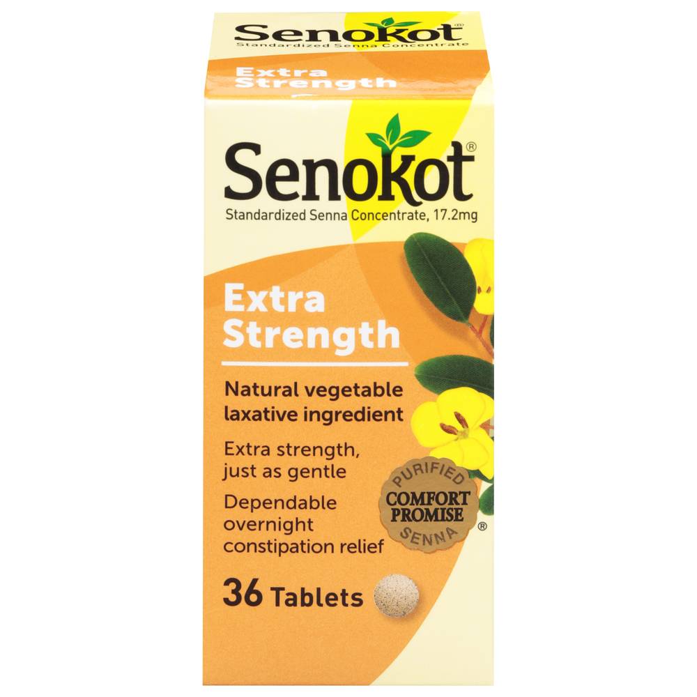 Senokot Extra Strength Laxative Tablets (1.6 oz)