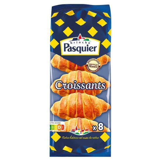 Brioche Pasquier Croissants - Recette au Levain - x8 - Gouter enfant 320 g