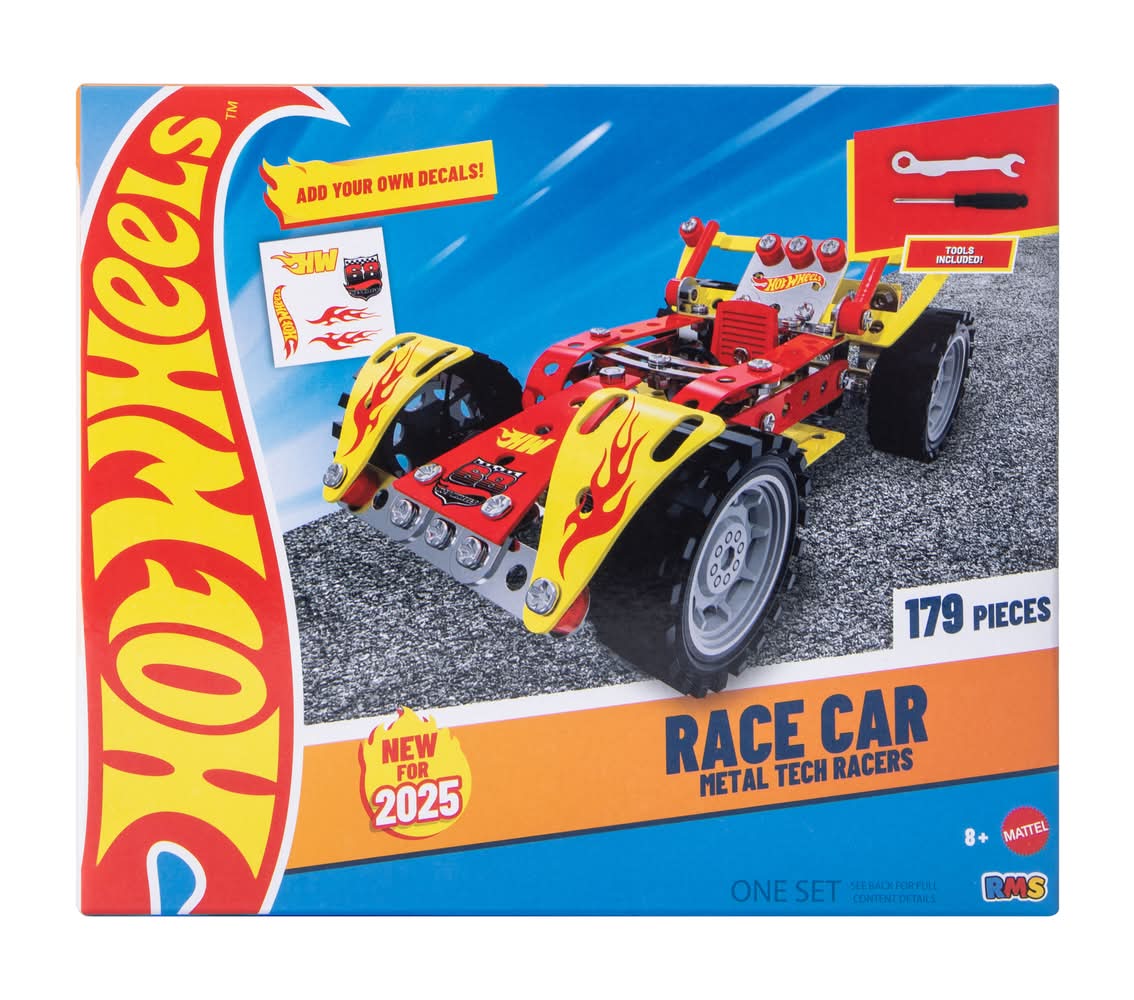 Hot Wheels™ Metal Tech Racers Set Race Car