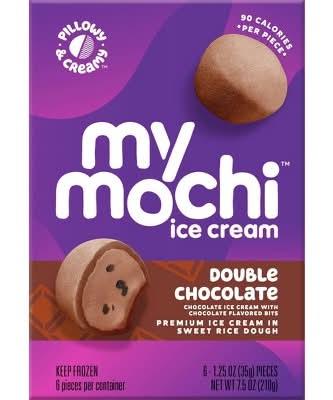 My/Mochi Ice Cream, Double Chocolate (7.5 oz, 6 ct)