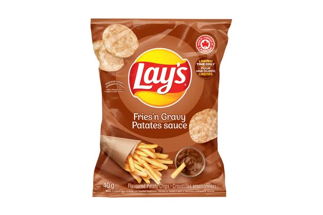 Lay’s® Fries'n Gravy Flavoured Potato Chips
