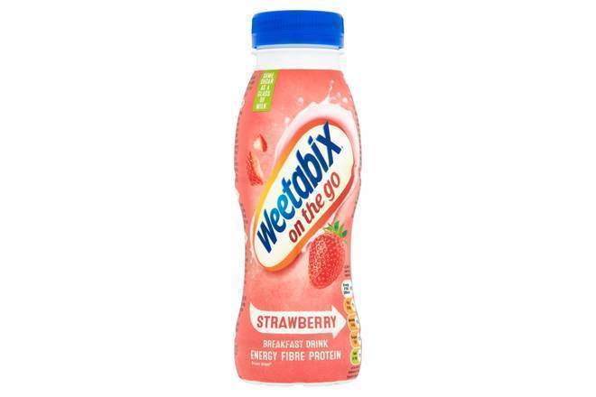 Weetabix On The Go Breakfast Drink Strawberry 250ml