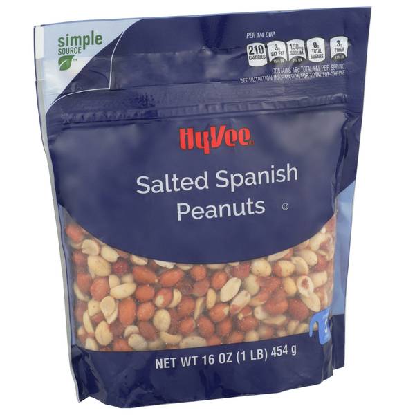 Hy-Vee Salted Spanish Peanuts
