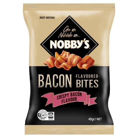 Nobby's Crispy Bacon Bite Snacks 40g