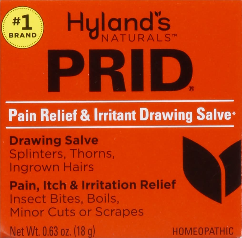 Hyland's Naturals Prid Pain Relief & Irritant Drawing Salve (0.63 oz)