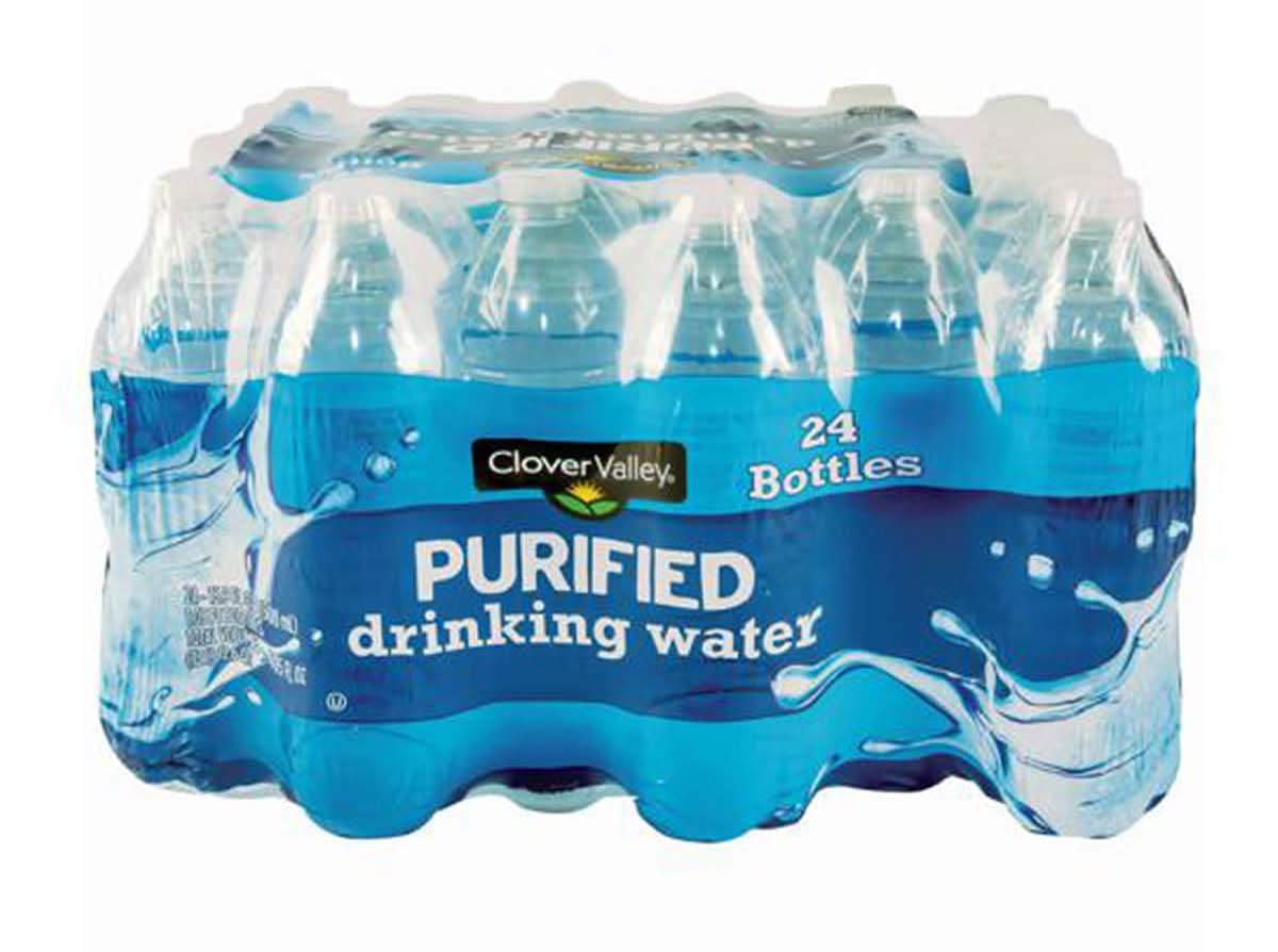 Clover Valley Purified Drinking Water 500 Ml 24 Count