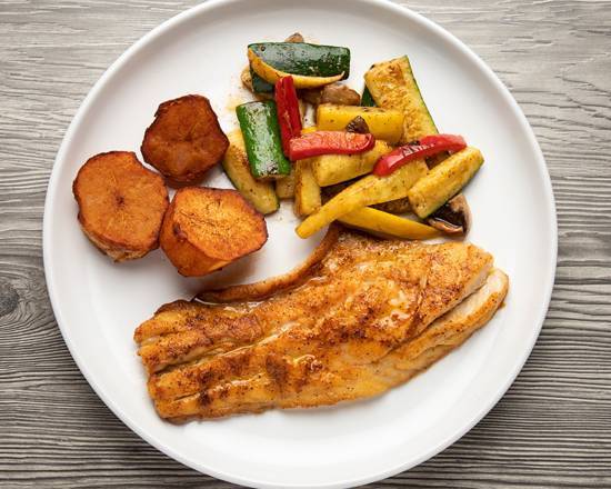 Corvina a la Plancha