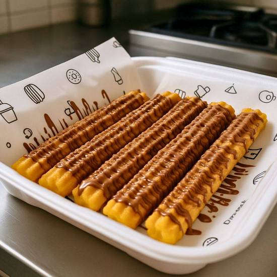 6 Churros bañados
