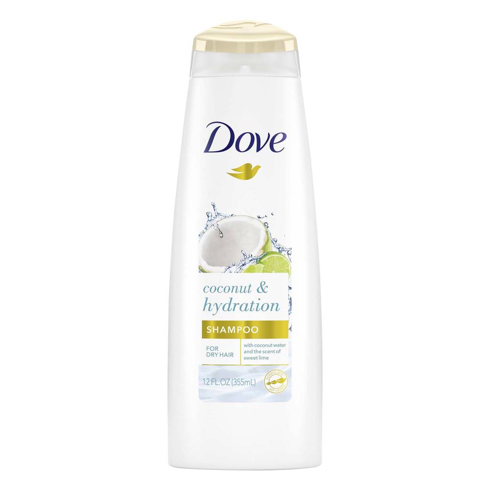 Dove Coconut & Hydration Shampoo (12 fl oz)