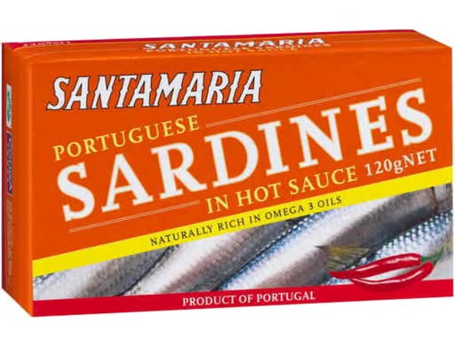 Santa Maria Sardines in Hot Sauce (120g)