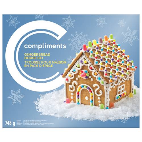 Compliments Holiday Gingerbread House Kit 748 g