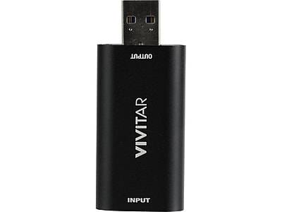 Vivitar Creator Series Hdmi To Usb Video Capture Card (black)