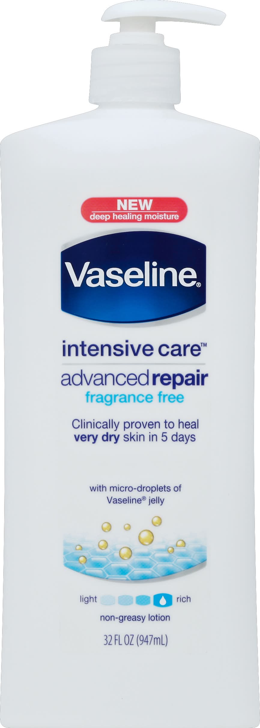 Vaseline Intensive Care Advanced Repair Fragrance Free Lotion (32 fl oz)