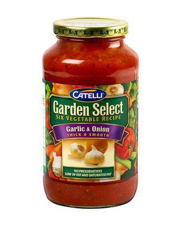 Catelli sauce pour pâtes à l'ail rôti et à l'oignon (640 ml) - garlic & onion pasta sauce (640 ml)