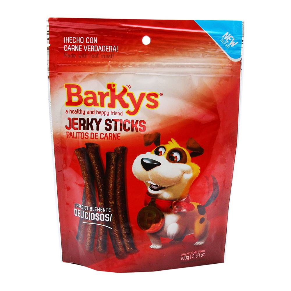 Barkys palitos de carne para perro (doypack 100 g)