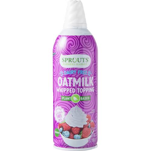 Sprouts Oatmilk Whipped Topping