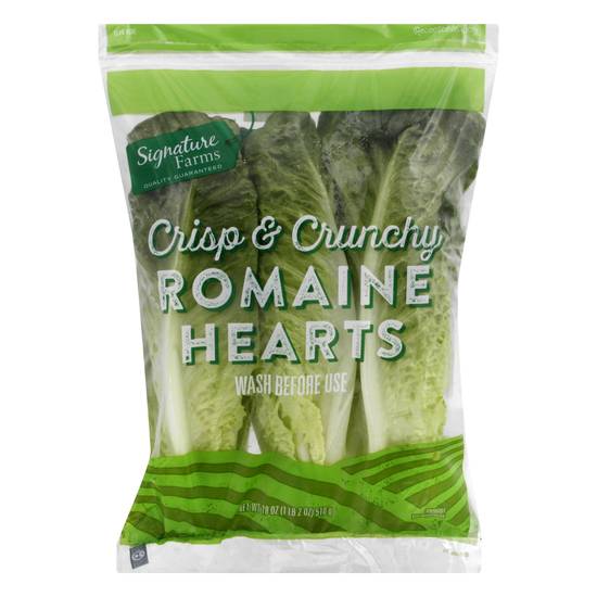 Signature Farms Crisp & Crunchy Romaine Hearts (18 oz)