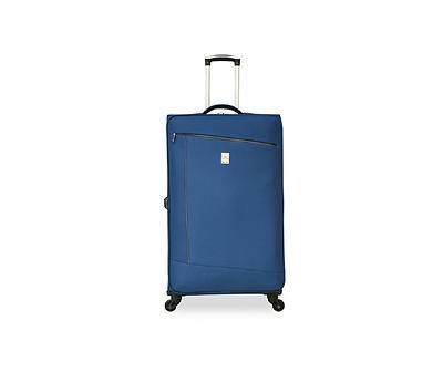 Blue 28" Soft Spinner Suitcase