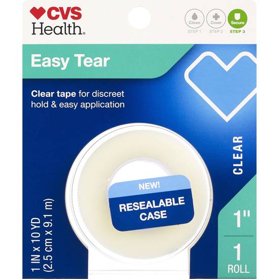 CVS Health Breathable Clear Tape Roll