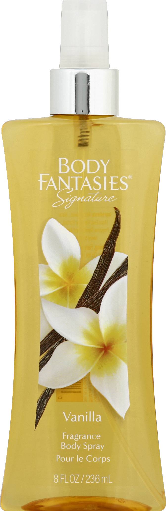 Body Fantasies Vanilla Fragrance Body Spray (8 fl oz)