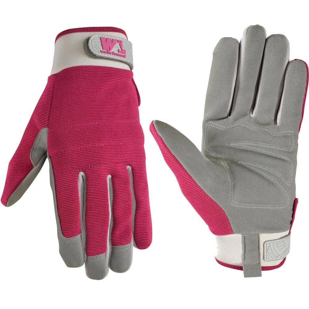 Wells Lamont Small Purple Synthetic Leather Utility Gloves, (1-Pair) | 7729SB-L01