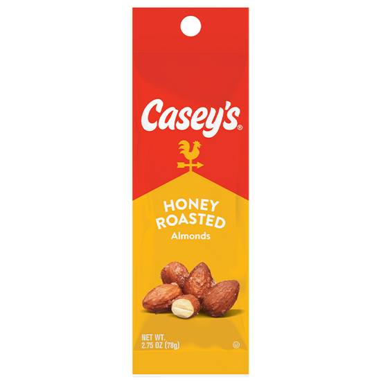 Casey's Honey Roasted Almonds Tube 2.75oz