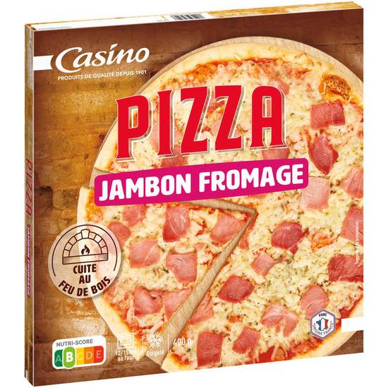 Pizza jambon fromage