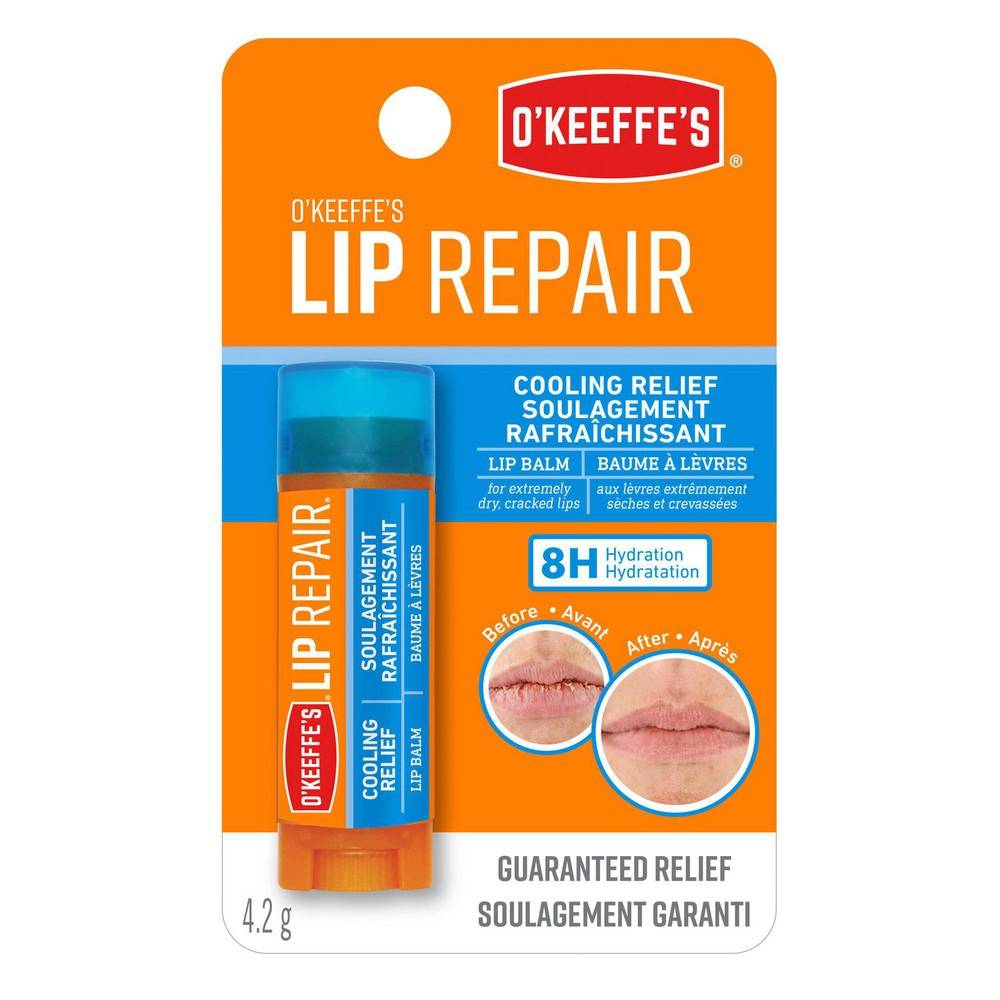 O'keeffe's baume à lèvres soulagement rafraichissant lip repair d'o'keeffe's (4,2 g) - lip repair cooling balm stick (4.2 g)