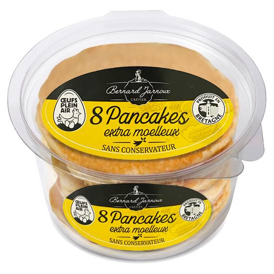 Bernard Jarnoux Crepier - Pancakes au beurre (8 pièces)