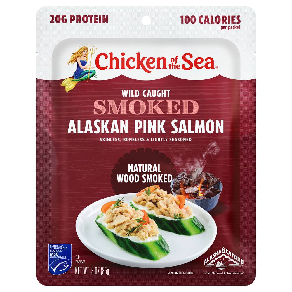 Chicken of the Sea Premium Wild-Caught Smoked Salmon (3 oz)