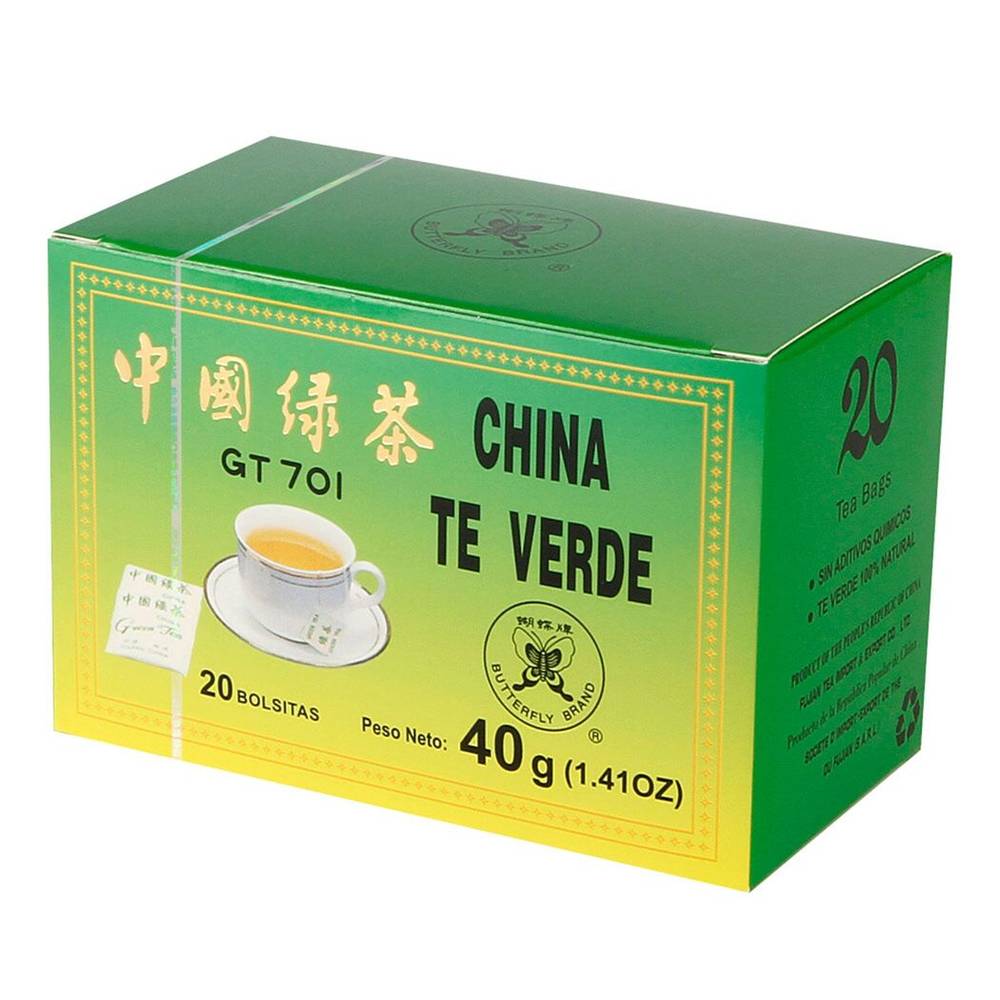 Té verde 20 bolsitas