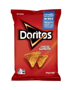 Doritos Corn Chips Cheese Supreme 170g