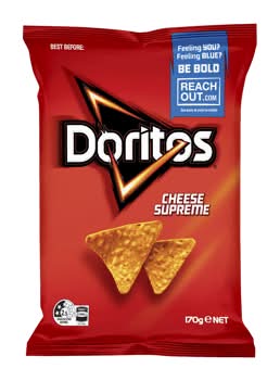 Doritos Corn Chips Cheese Supreme 170g