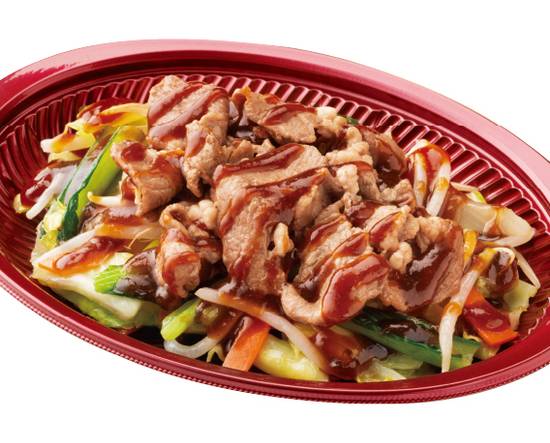 ★おかず ジンギスカン～1日に必要な野菜の1/2使用～ Genghis Khan lamb ～using half of daily required vegetables～