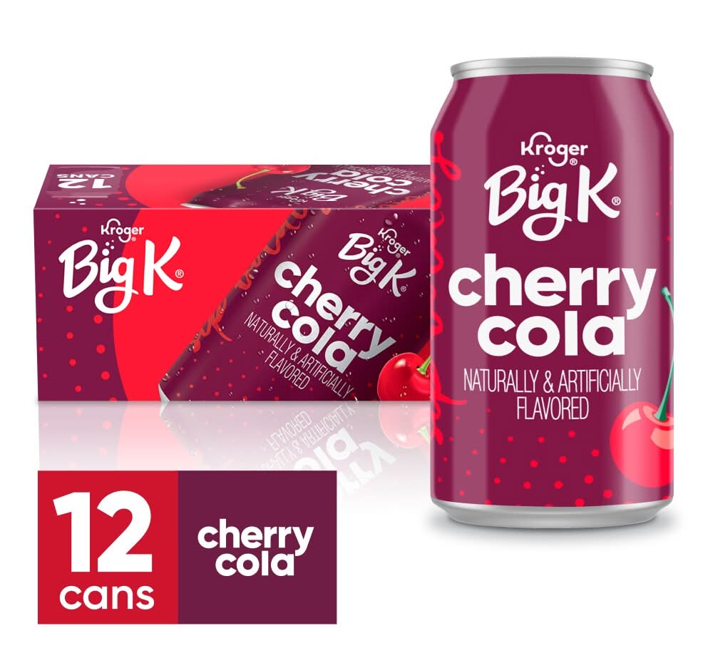 Big K® Cherry Cola Soda Cans