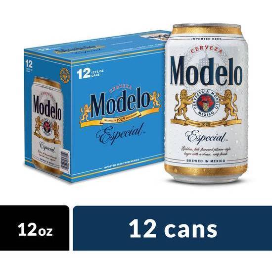 Modelo Especial Can (12X12 Fl oz) (4.4% ABV)