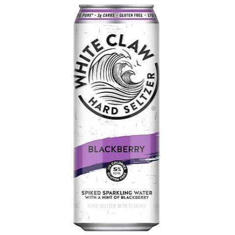 White Claw Hard Seltzer Blackberry 19.2oz Can