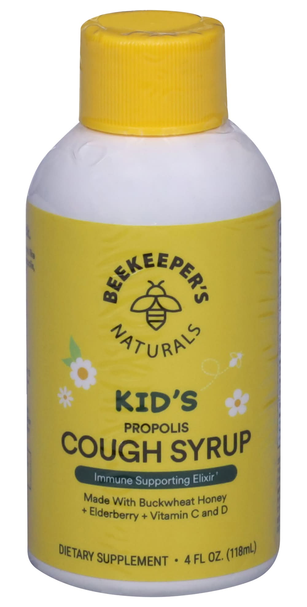 Beekeeper's Naturals Propolis Kids Cough Syrup (4 fl oz)